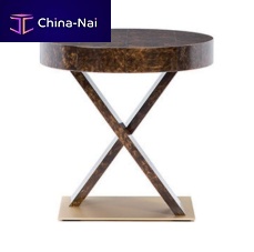 Contemporary bedside table CIMAROSAoakmaplemahogany