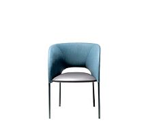 Contemporary chair Yumiindooroutdoorfabric