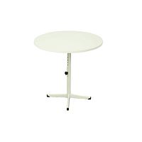 Contemporary table BENSONsteellaminatemetal base