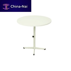 Contemporary table BENSONsteellaminatemetal base