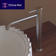 Washbasin mixer tap ST3055HACCcountertopstainless steelbrushed stainless steel