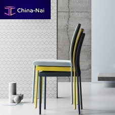 Contemporary chair MANILAindoorfabricleather