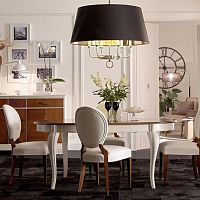 Classic dining chair RIVAindoorfabricupholstered
