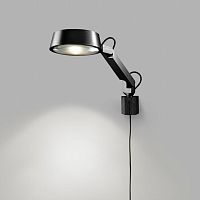 Contemporary wall light DARK W1 indooraluminumround