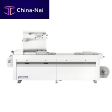 Plastic film thermoforming machine REEFORM E seriesfor food packagingautomaticcompact