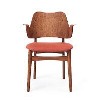 Traditional dining chair GESTUREindooroakupholstered