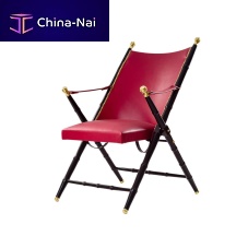 Traditional chair BOO indoorleatherbeech base