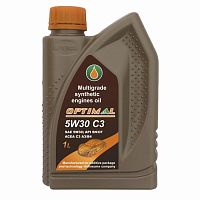 Engine oil OPTIMAL C3lubricatingsyntheticfor automobiles