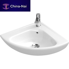 Wall-mounted hand basin O.NOVO: 732740cornerporcelain