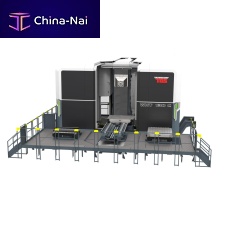 3-axis CNC machining center WHT serieshorizontalwith rotary tableISO 50