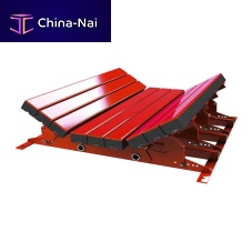 Conveyor belt loading station impact bed