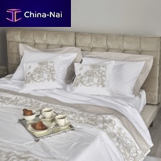 Cotton quilt ARMONIE STAMPATO FASCE breathabledry cleaningembroidered