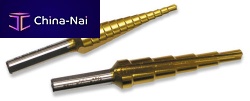 Solid drill bit for aluminumHSSstep