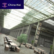 Aluminum glass roof F.O.S