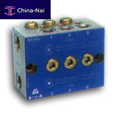 Hydraulic flow divider AGG6F greasefixed-priority