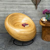 Original design armchair woodenmetalsynthetic rattan