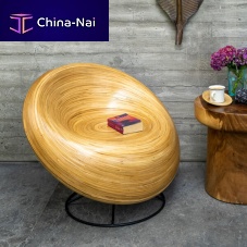 Original design armchair woodenmetalsynthetic rattan
