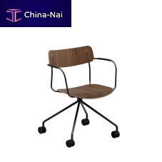 Contemporary chair Ella Universal indoorwood veneerplastic
