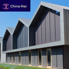 Flat look cladding LINEpanelaluminumsteel