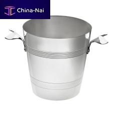 Silver-plated champagne bucket OCEAN BLEU