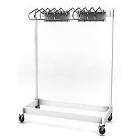 Mobile X-ray apron rack RAR-MSA10