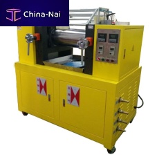 Rotary drum mixer batchwith coolerdisperser