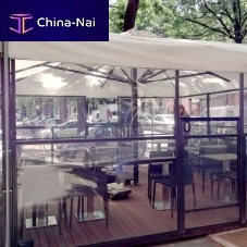 Exterior fitting glass panel SCREEN UP