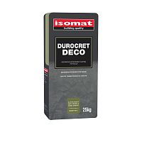 Decorative coating DUROCRET-DECOfinishingindooroutdoor