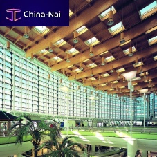 Glulam wooden truss CENTRO COMERCIAL SANCHINARROframingcommercial