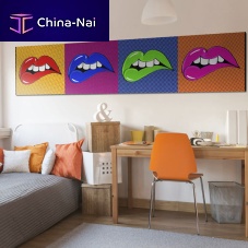 Wall-mounted decorative panel WOW'ROLL LIP'S PANObathroomfor kitchenfor wet rooms