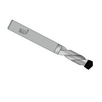 Solid drilling tool TDFBE seriesfor non-ferrous materialsfor CFRPfor general purposes