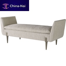 Contemporary daybed DAYDREAMfabricmahoganyliving room