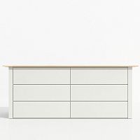 Wooden reception desk BMB