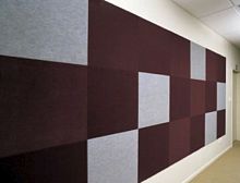 Thermal-acoustic insulation TVS ABSORB CLASSROOMpolyesterpanelwall-mounted