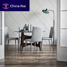 Contemporary chair Bella HPindoorfabricleather