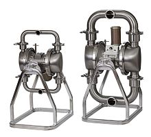 Double-diaphragm pump Verderair HI-Clean (AODD)beveragefor dairy productsfor cream