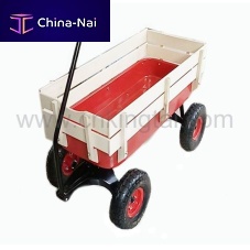Platform trailer KT-1801T2-axletowedfor industrial materials