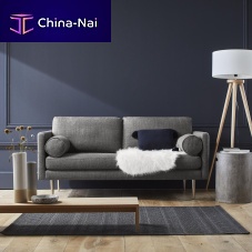 Contemporary sofa JORELvelvetcottoncanvas