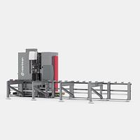 CNC drilling machine V600for profilesfor beamwith positioning system