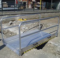 Aluminum walkway PASSADIOStrussmodular