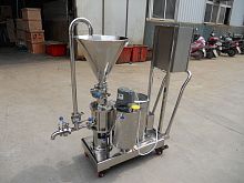 Continuous disperser fluidpowder