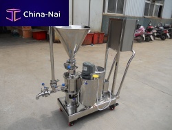 Continuous disperser fluidpowder