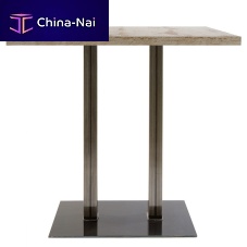 Contemporary high bar table SLIM 84/2 WELDironrectangularcommercial