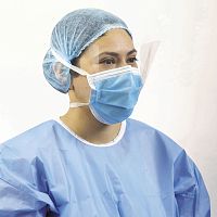Type IIR surgical mask TEC- MVISL_01with visor3-ply