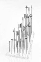 Burr solid carbideroughingfinishing