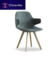 Contemporary chair EYES ARM: EJ 2indoorfabricleather