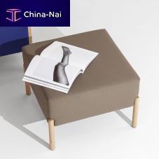 Contemporary ottoman COD fabricbeechsquare