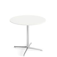 Contemporary table FREDMDFpainted aluminum baseround