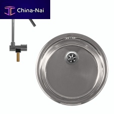 Single-bowl kitchen sink + MONOwithout drainboardstainless steelovermount