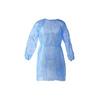 Unisex patient gown GOWN01polypropylenedisposableblue
